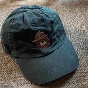 Port & Company Smokey the Bear Dark Green Cap - Adjustable